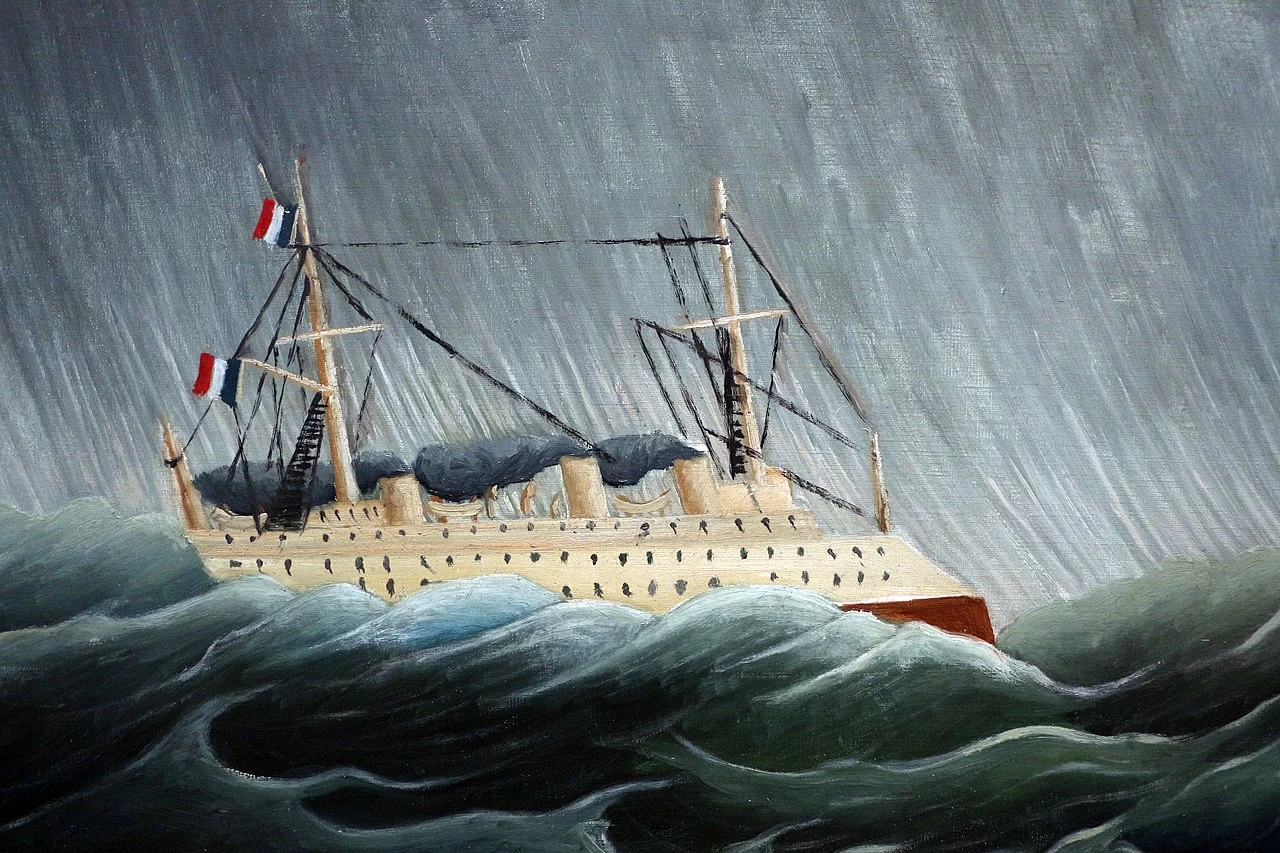 Nave nella tempesta, 1899 - Musée de l'Orangerie, Parigi